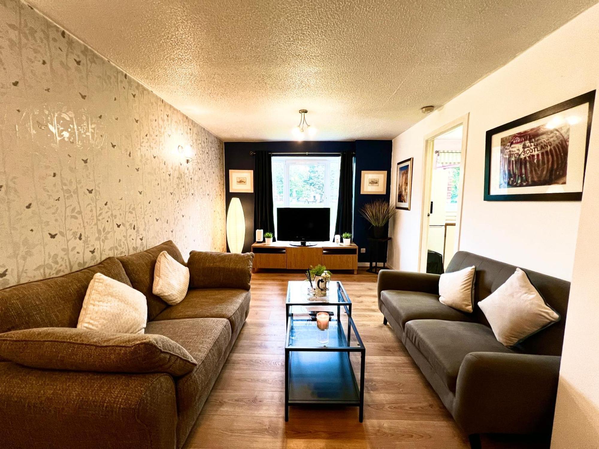 Ground Floor Flat With Free Parking & Wifi Daire Glasgow Dış mekan fotoğraf