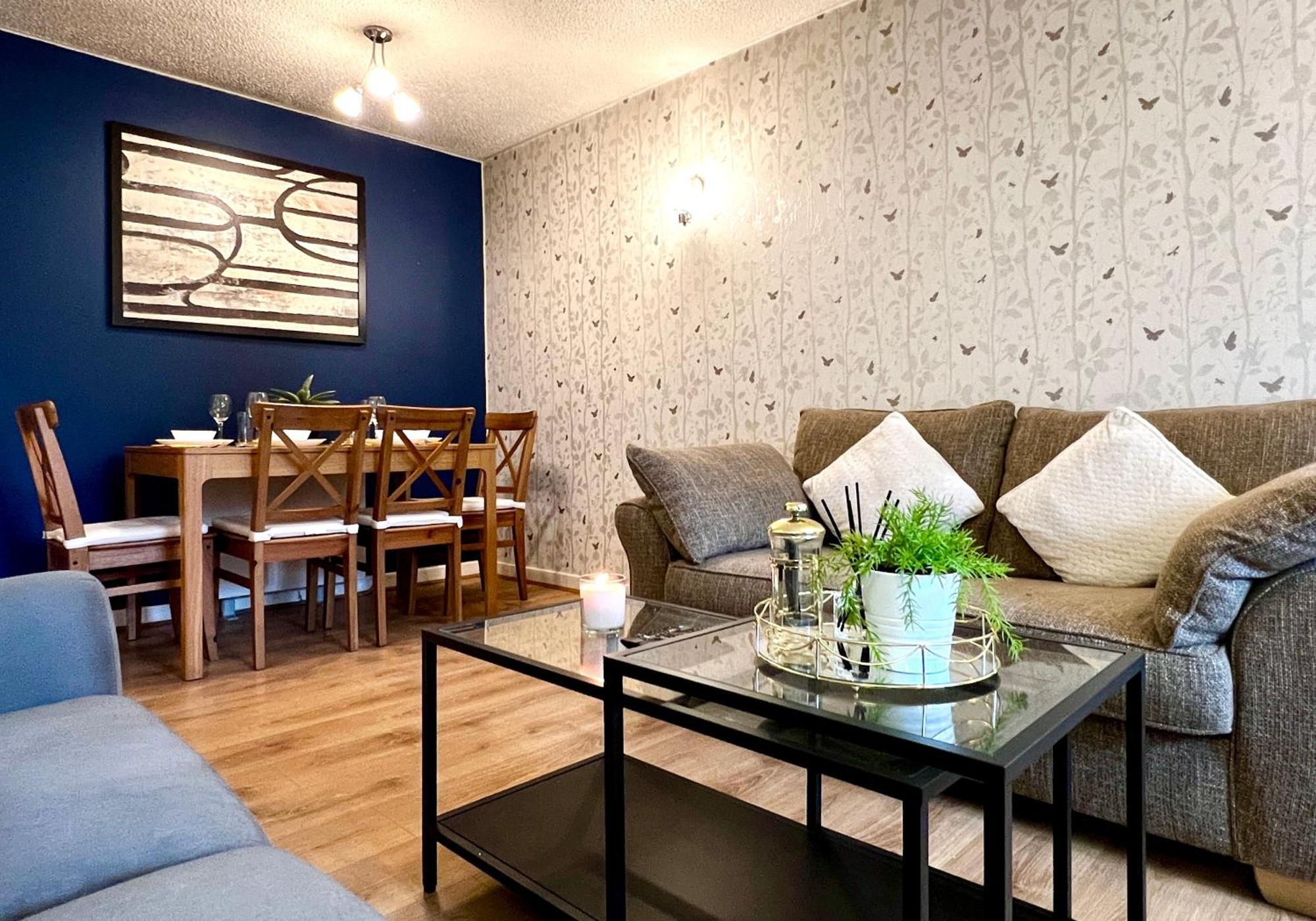 Ground Floor Flat With Free Parking & Wifi Daire Glasgow Dış mekan fotoğraf
