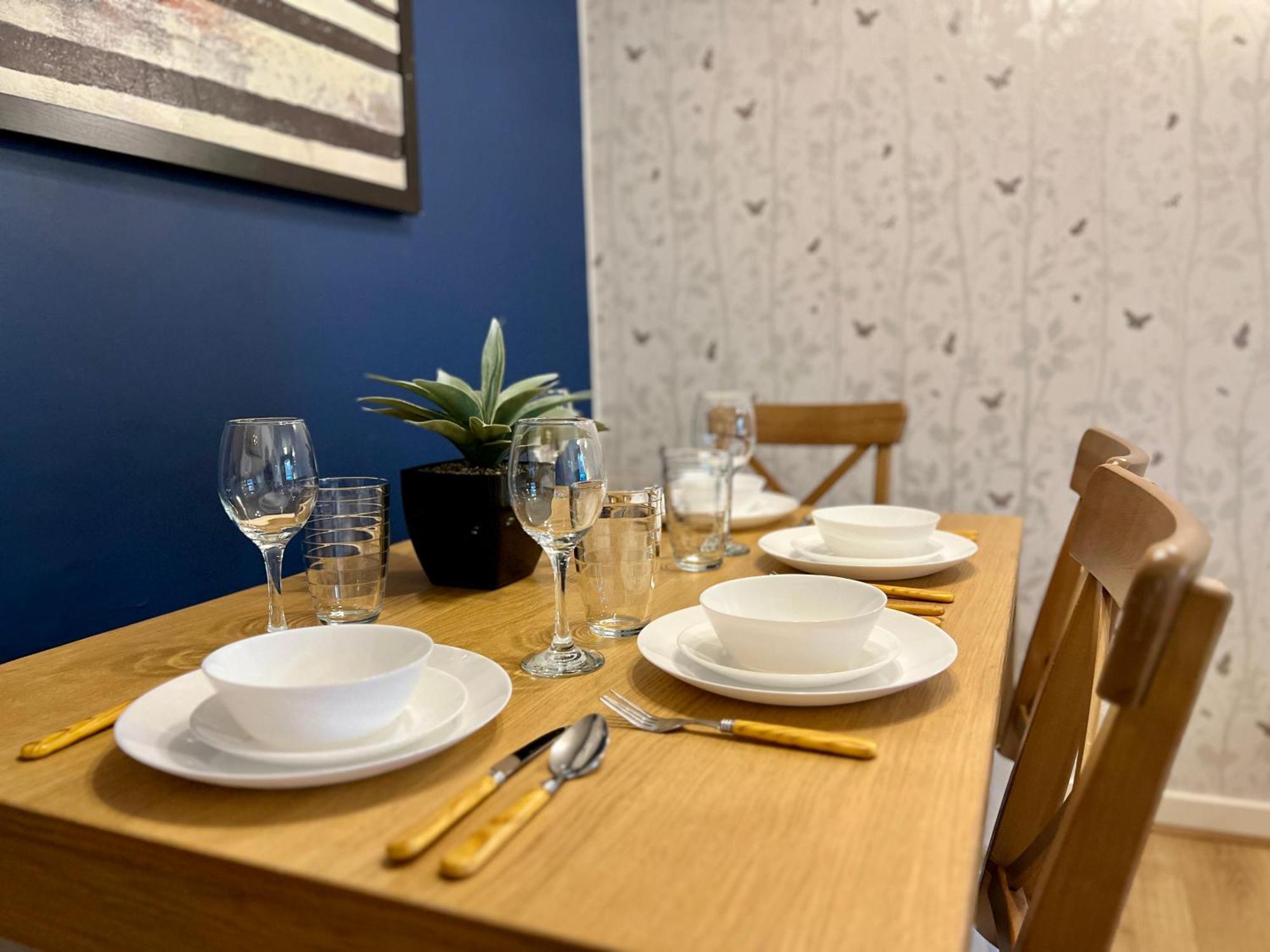 Ground Floor Flat With Free Parking & Wifi Daire Glasgow Dış mekan fotoğraf